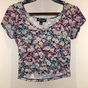 Floral Crop Top